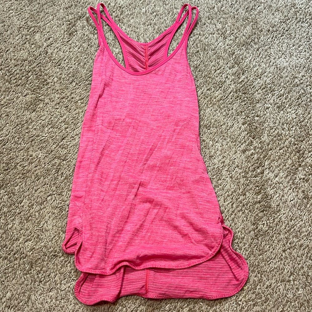 lululemon athletica Pink Tank Top